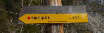 Walk & Fly Gaichtspitze